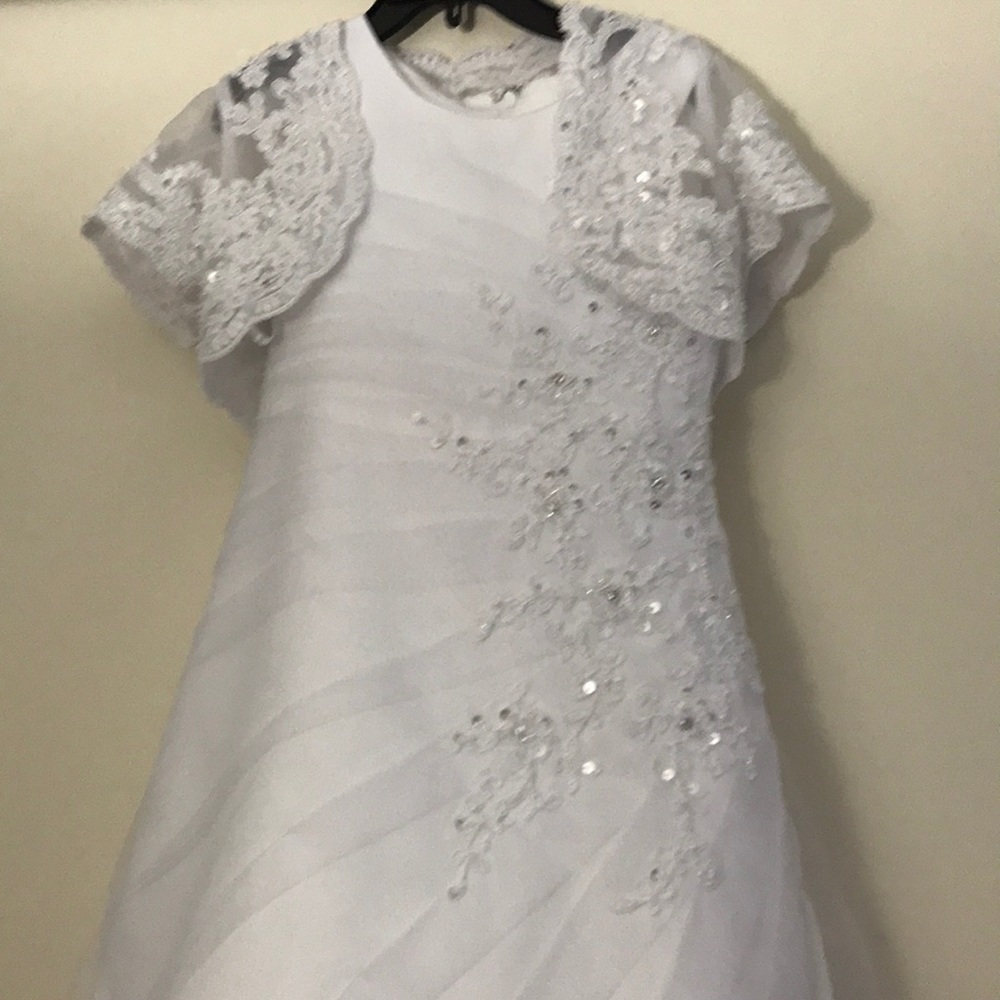 Little Girls Flower Girl or Communion Dress